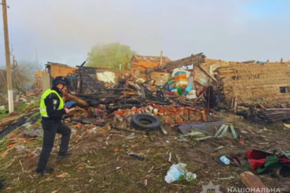 Russian drone strikes overnight on June 24 killed at least ten civilians, homes destroyed and children are killed.