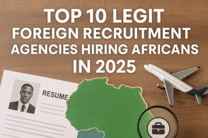 Top 10 New Legit Foreign Recruitment Agencies Hiring Africans in 2025